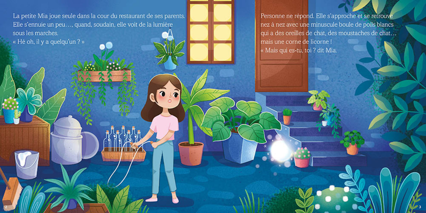 Akiko - le chat licorne en mission