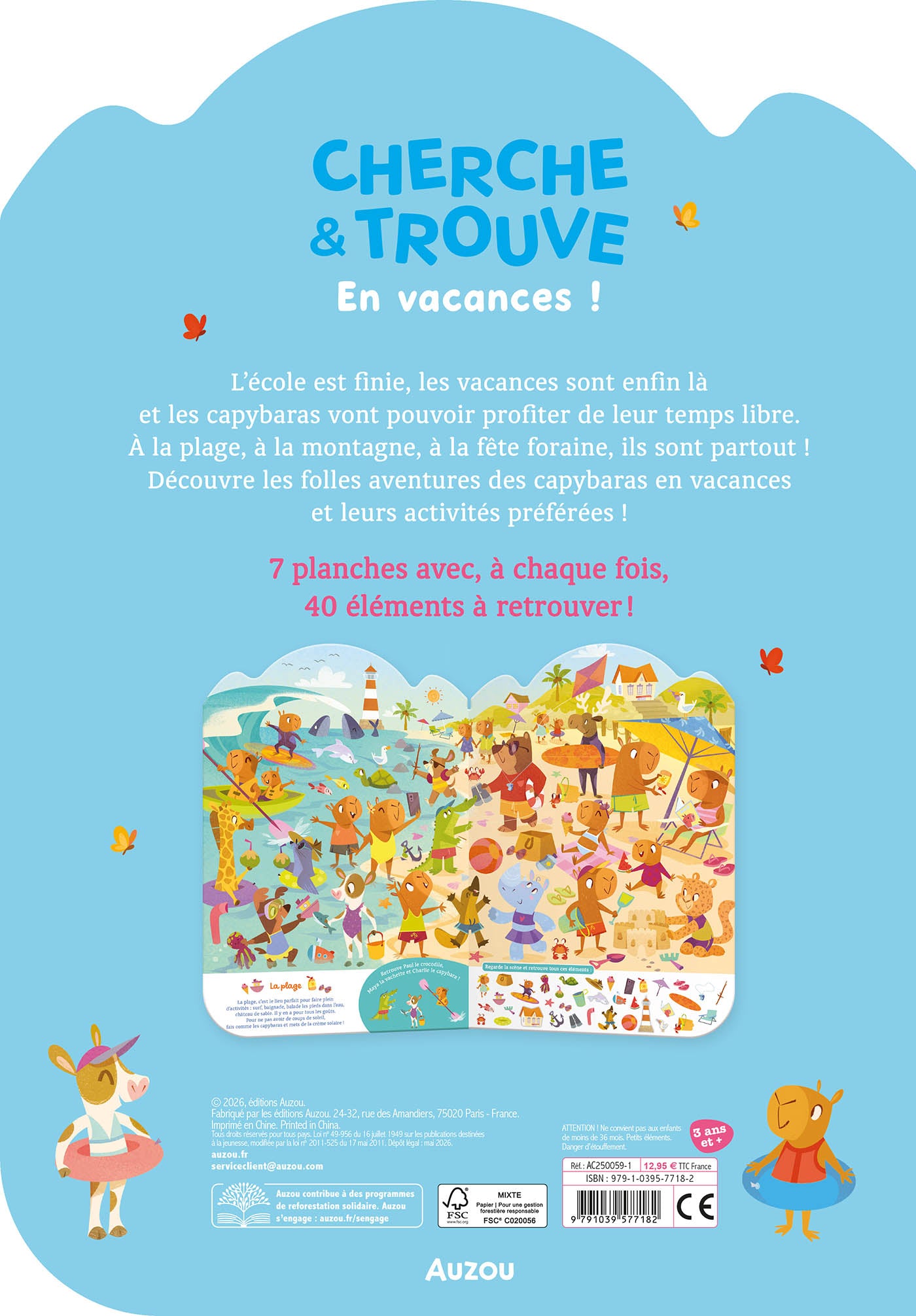 Cherche et trouve - en vacances