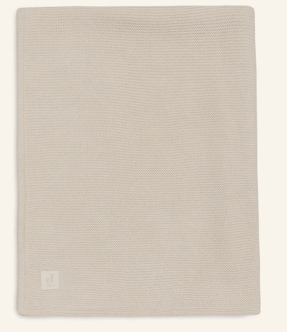 Couverture - Basic Knit - Fleece velours nougat