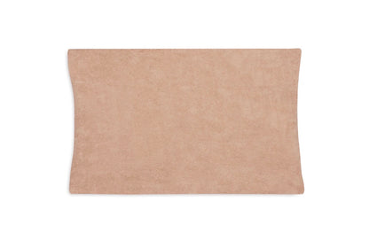 Housse Matelas à Langer Éponge Duo - rose et biscuit