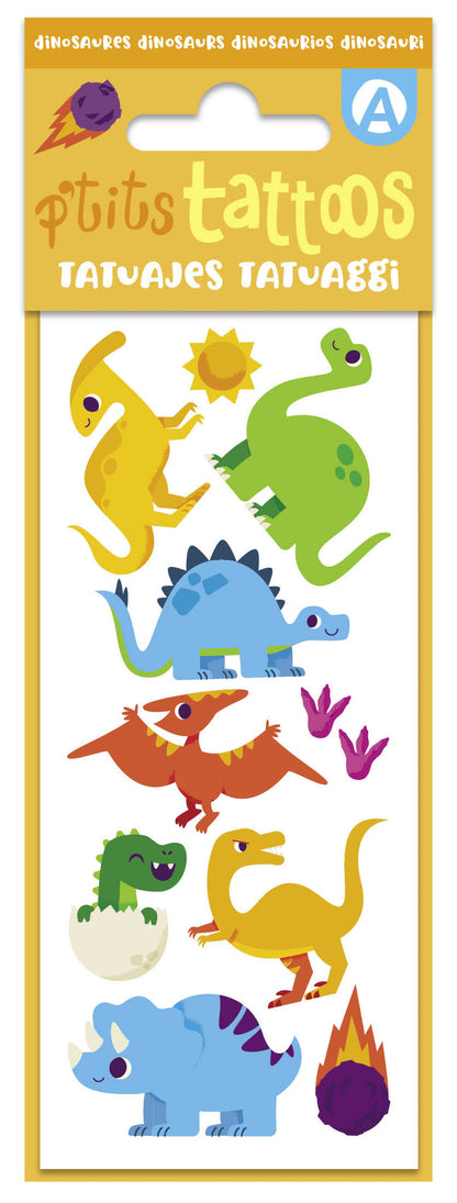 Mes p’tits tattoos – Dinosaures