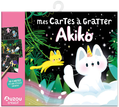 Ma pochette d’artiste Akiko - Carte à gratter