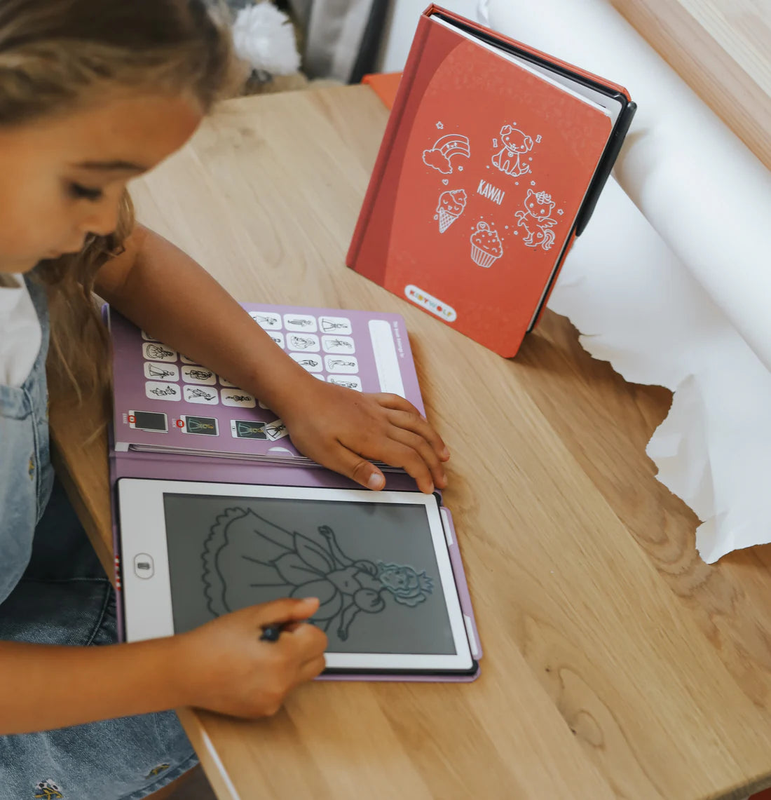 Kidydraw mini - Tablette à dessin Princesse