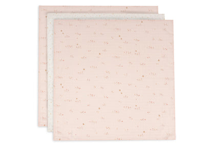 Lange Gaze de Coton 70x70cm - Pretty Picnic - 3 Unités