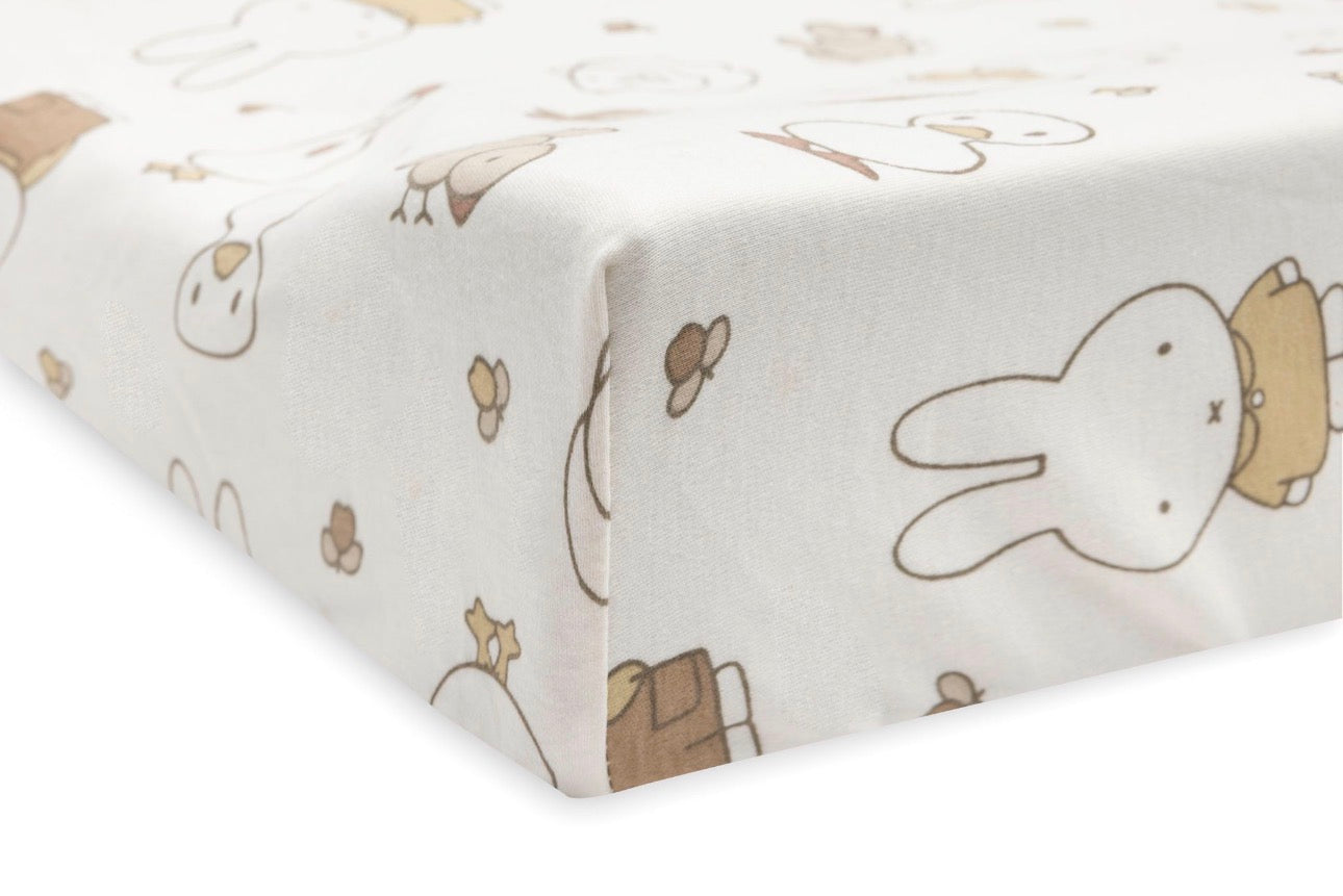 Housse Matelas à Langer - Miffy Family Farm