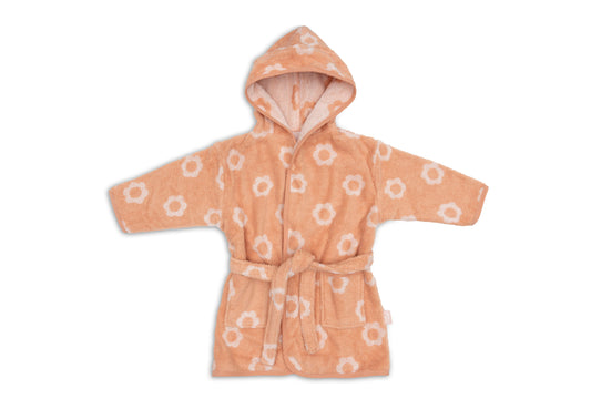 Peignoir de Bébé 1/2 ans - Jacquard Flowers