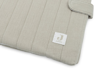 Protège de Carnet de Santé - Gaze de Coton Olive green