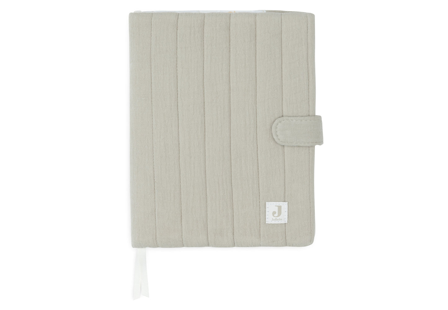 Protège de Carnet de Santé - Gaze de Coton Olive green