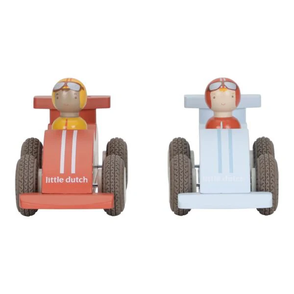 Voitures de course à rétrofriction - Multicolore