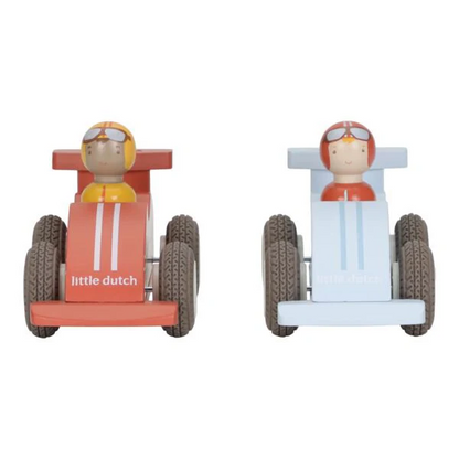 Voitures de course à rétrofriction - Multicolore