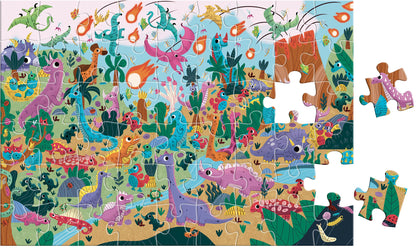 Puzzle Cherche et trouve - Les Dinosaures