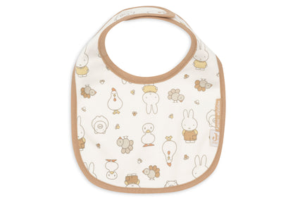 Bavoir Jersey Imperméable - Miffy Family Farm - 5 Unités