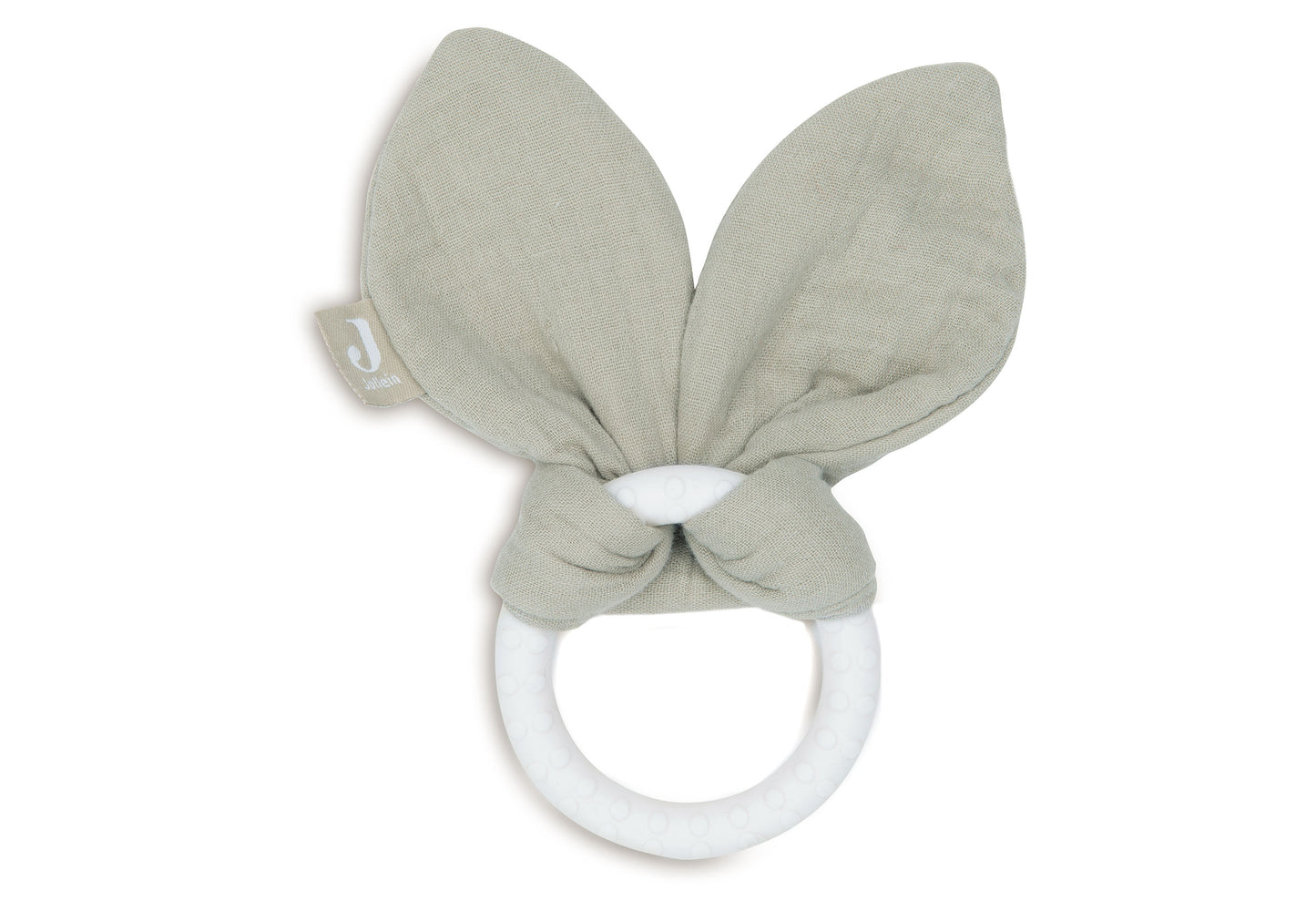 Anneau de Dentition - Bunny Ears Olive Green