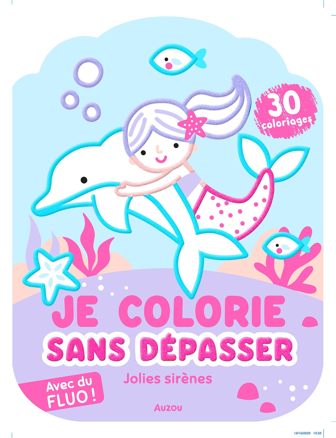 Je colorie sans dépasser - Sirènes