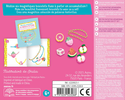 Ma mini accumulation de bracelets fluo