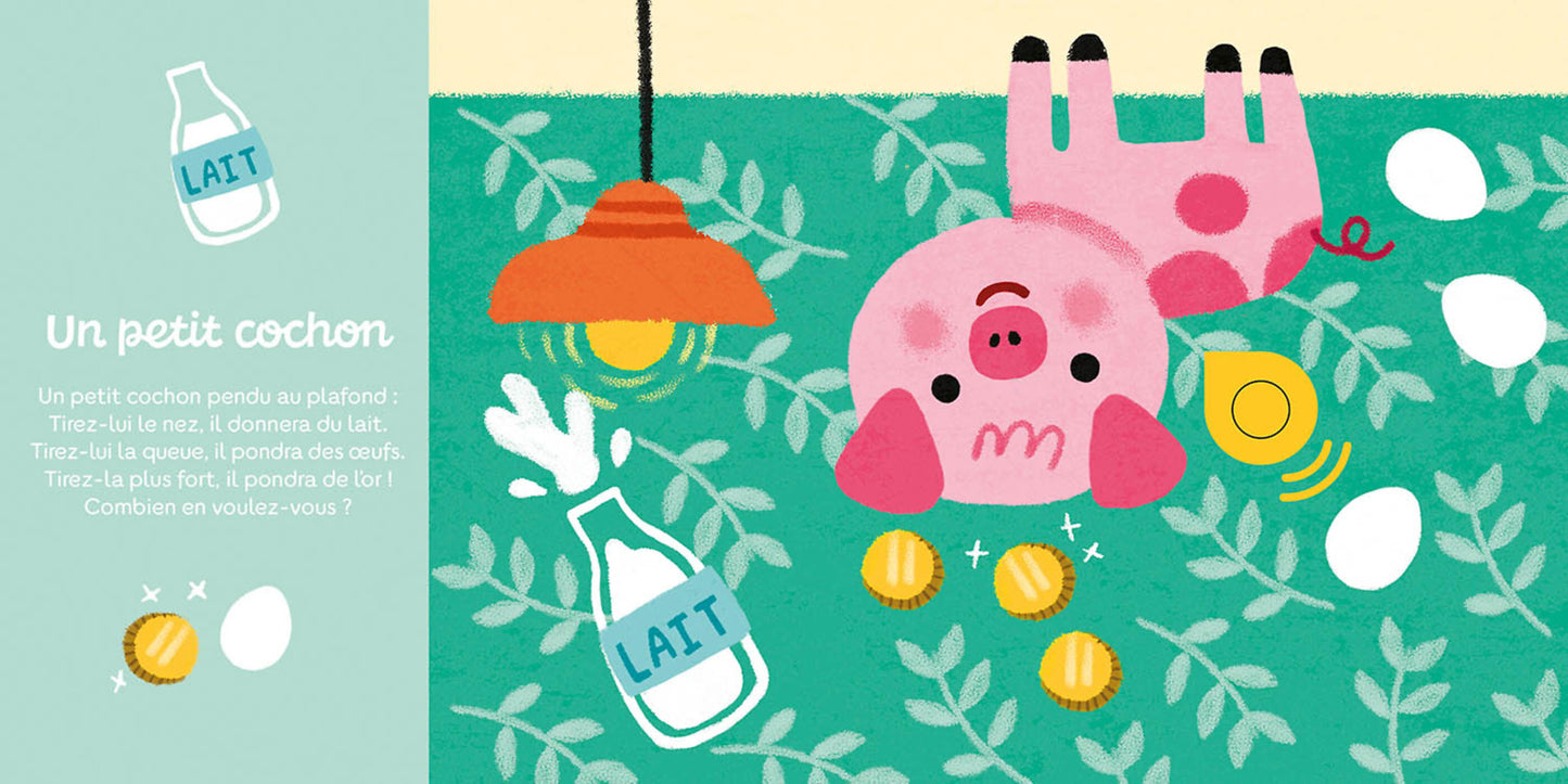 Mes premiers sonores - Mes comptines la ferme