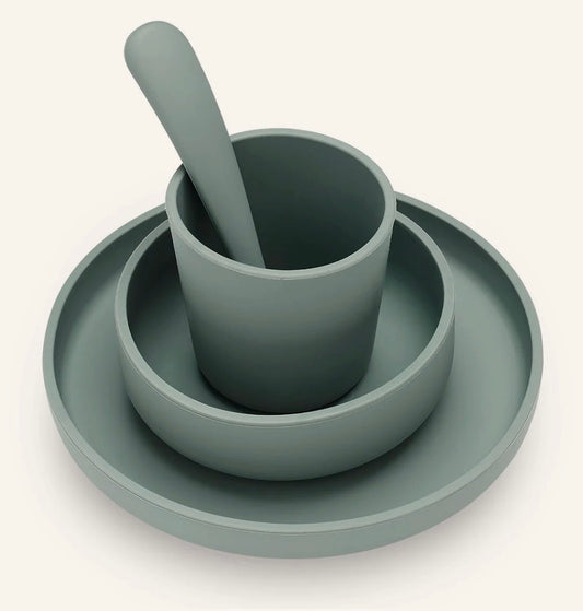 Set de table pour enfants 4-pièces - Ash Green