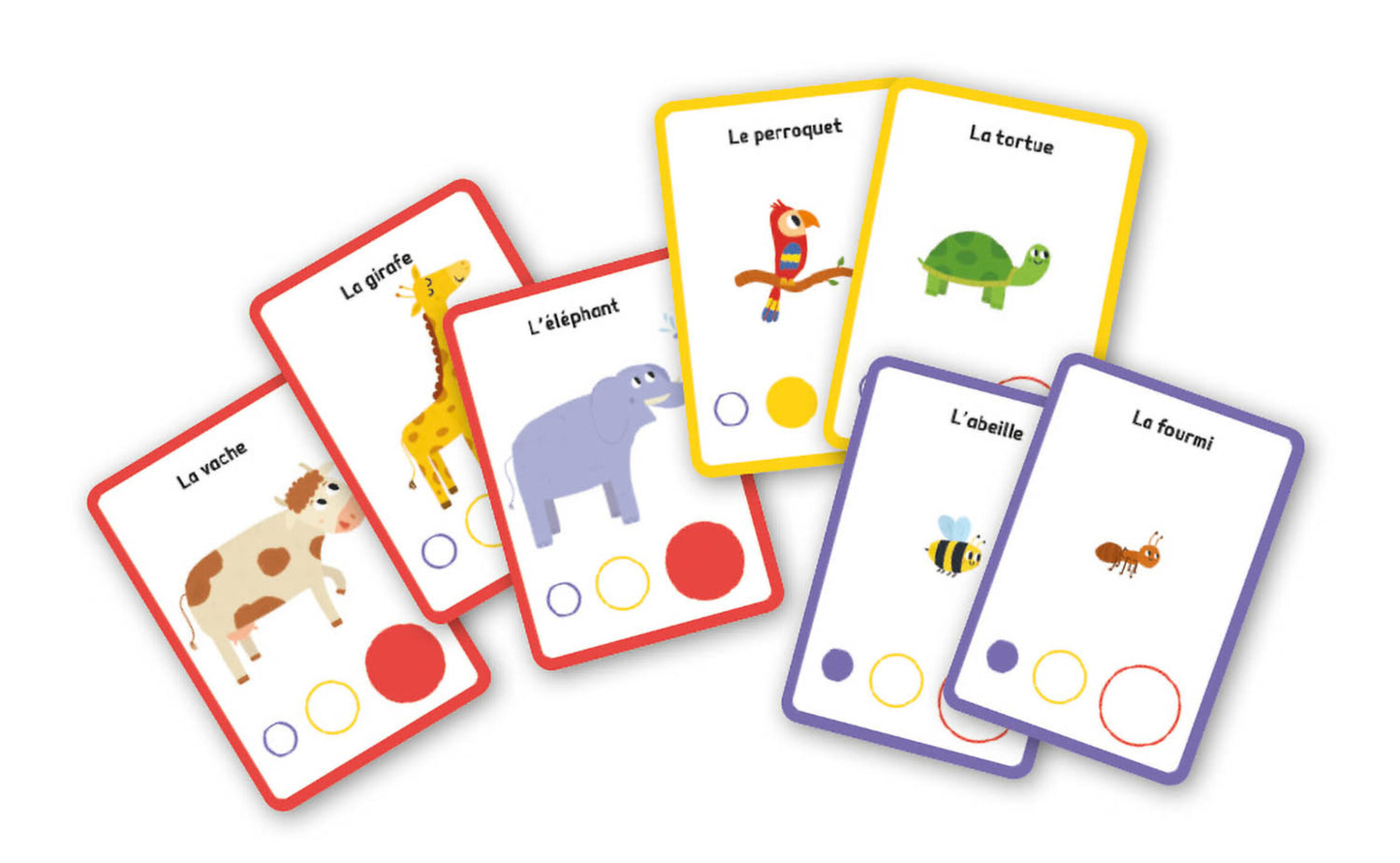 Jeux de cartes - Mon premier jeu de bataille - animaux du monde