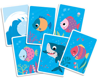Jeux de cartes - Mon premier jeu gare au requin !