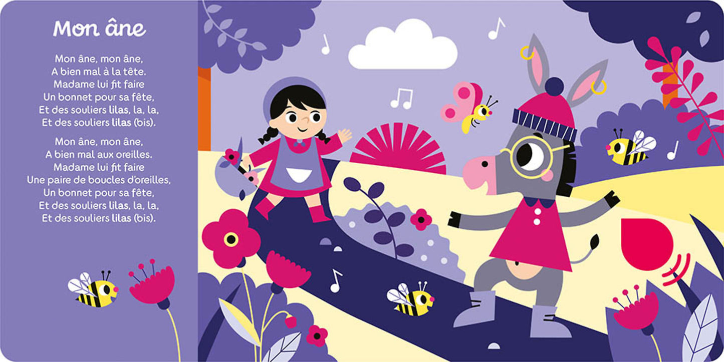 Mes premiers sonores - Mes comptines des couleurs