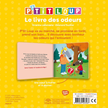Mon livre des odeurs et des couleurs - P'tit Loup