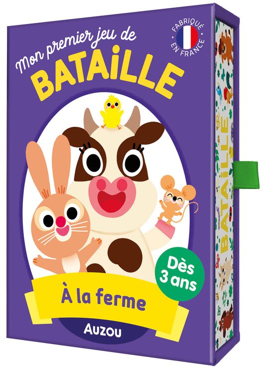 Jeux de cartes - Mon premier jeu de Bataille à la ferme