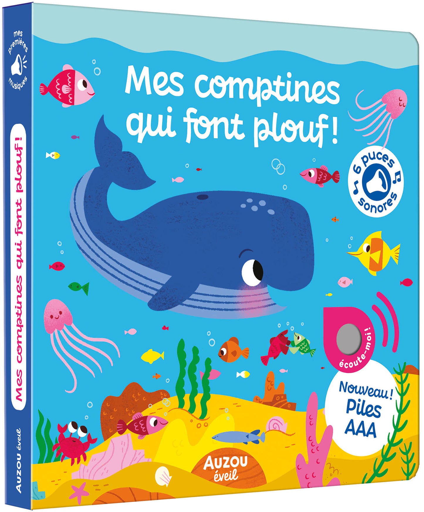 Mes premiers sonores - Mes comptines qui font plouf !