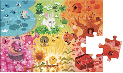 Puzzle Cherche et trouve des tout petits - les couleurs