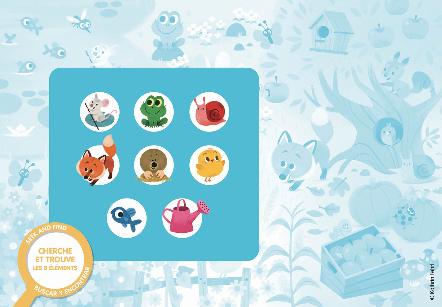 Puzzle Cherche et trouve des tout petits - les couleurs