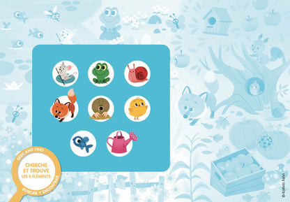 Puzzle Cherche et trouve des tout petits - les couleurs