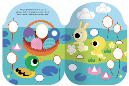 Gommettes formes - l'aventure de petit poussin