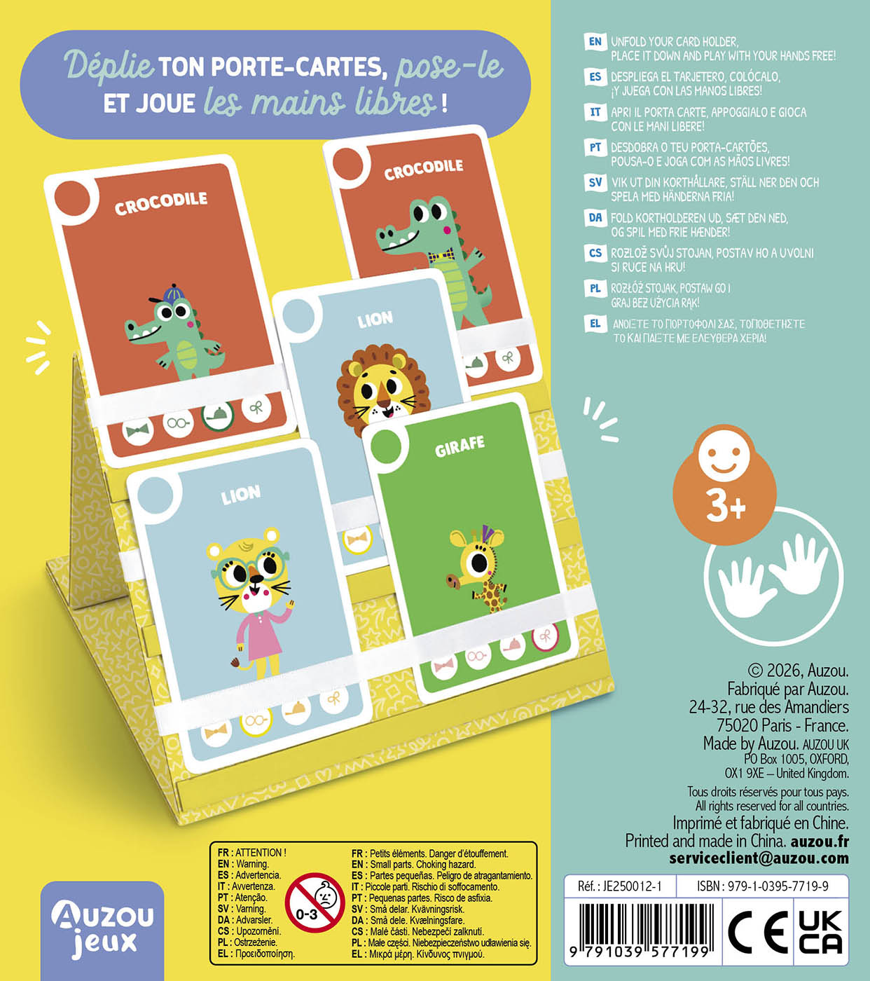 Mon porte carte à poser
