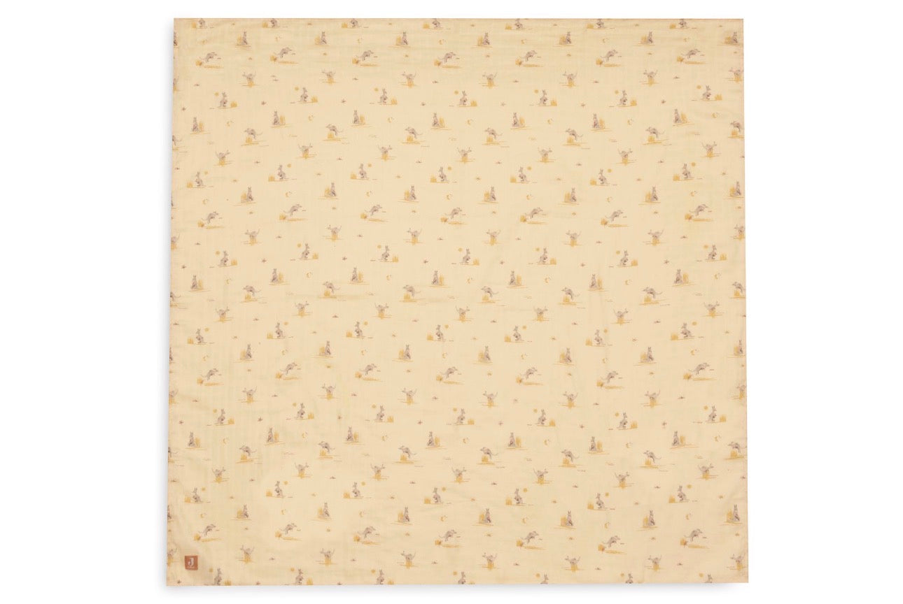 Lange Gaze de Coton 115x115cm - Kangaroots - 2 Unités