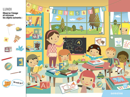 Bloc note Cherche et trouve maternelle