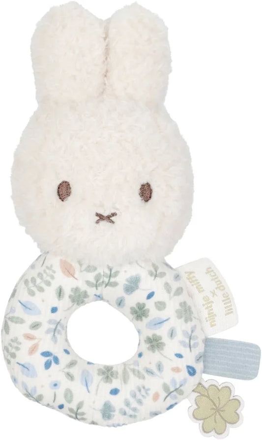 Miffy hochet - Bleu - Lucky Leaves