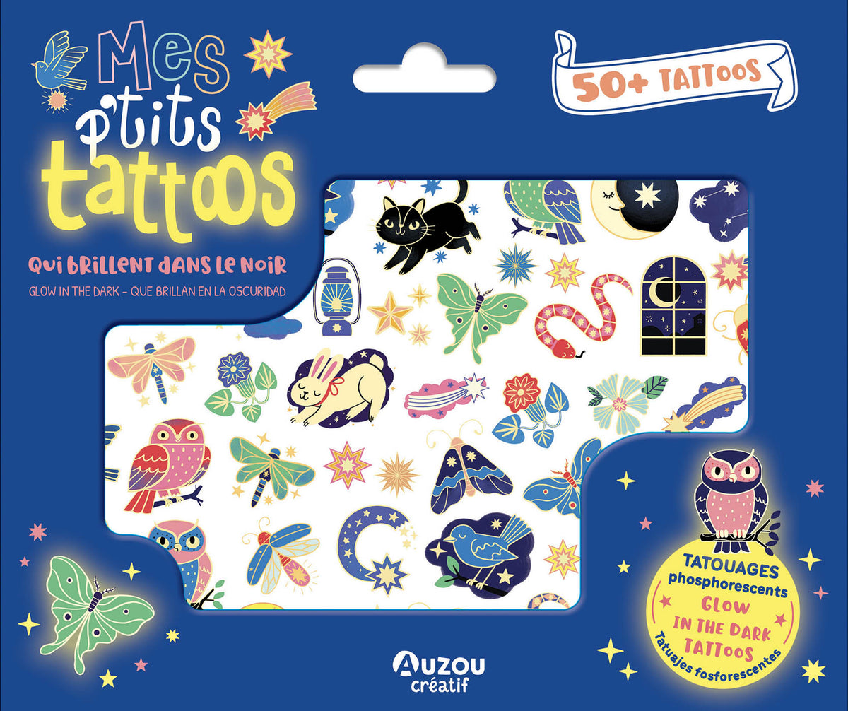 Mes p’tits tattoos – Qui brillent dans le noir
