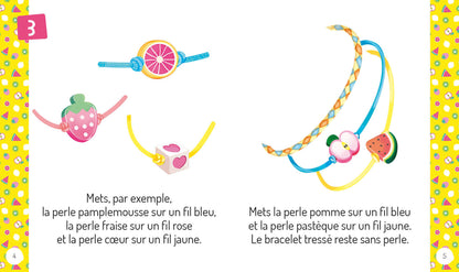 Ma mini accumulation de bracelets fluo