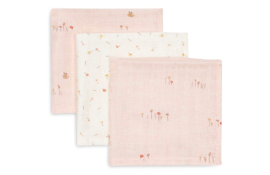 Serviette Gaze de Coton 31x31cm - Pretty Picnic - par 3