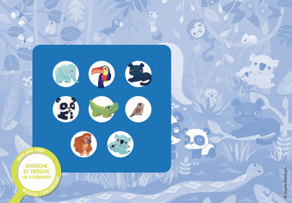 Puzzle Cherche et trouve des tout petits - les animaux