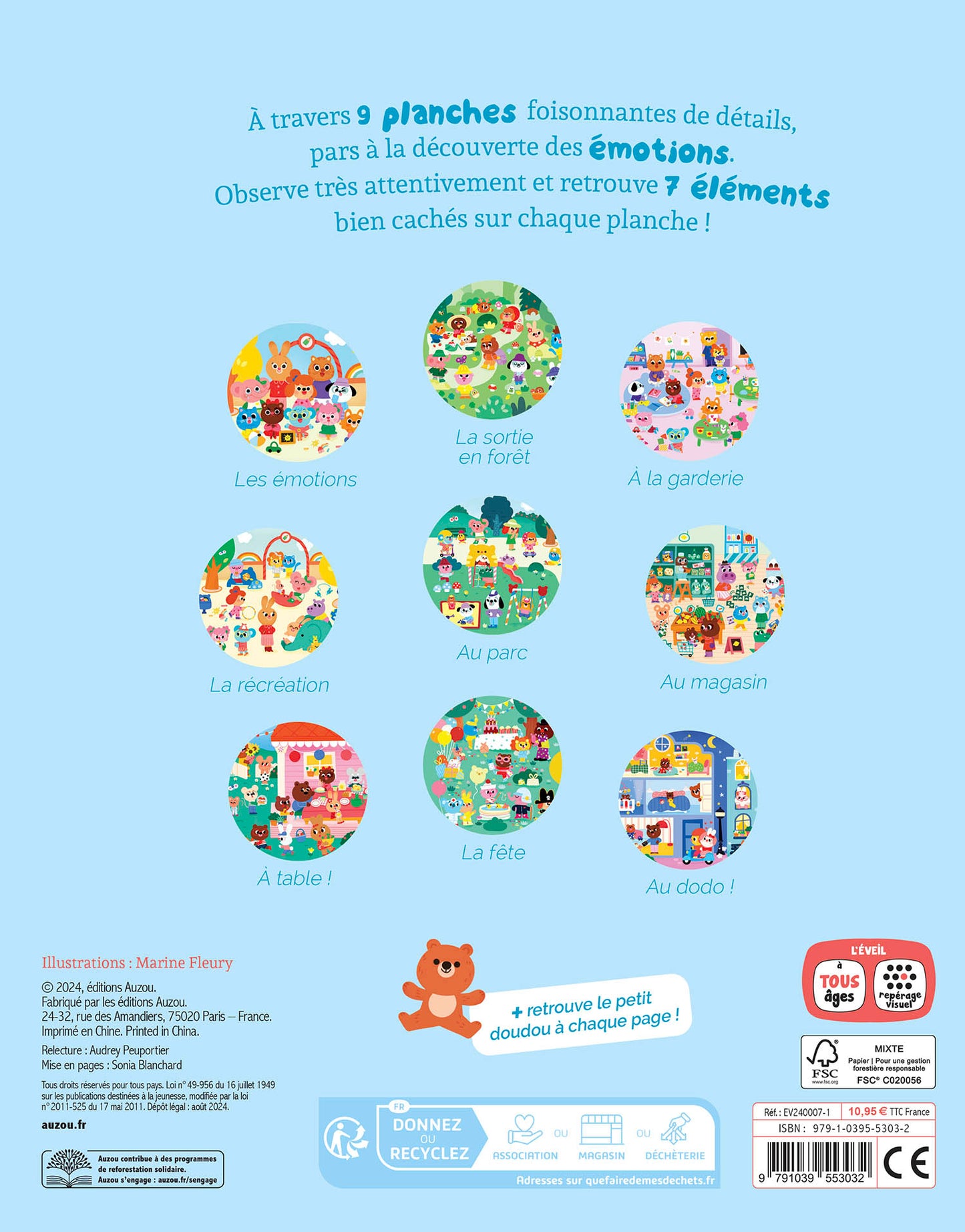 Cherche et trouve des tout-petits émotions