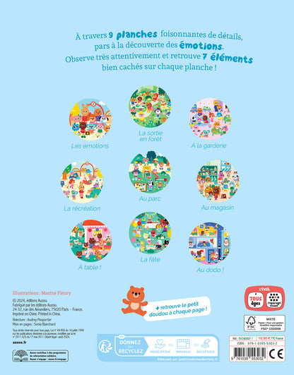 Cherche et trouve des tout-petits émotions