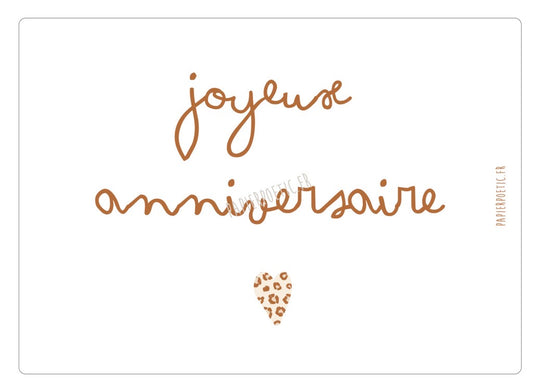 Carte Joyeux Anniversaire Graou