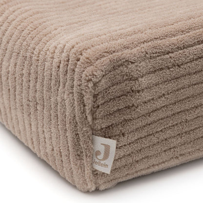 Housse Matelas à Langer - Cloudy Rib milky coffee