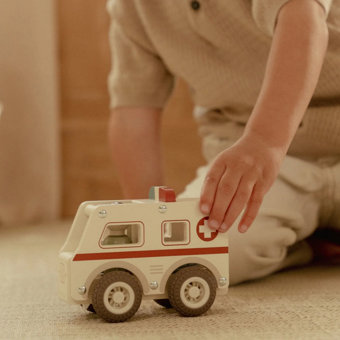 Ambulance en bois