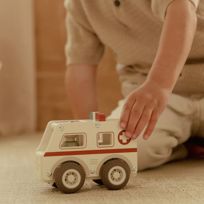 Ambulance en bois