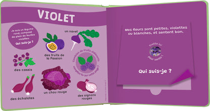 Mon livre des odeurs et des couleurs - La marché
