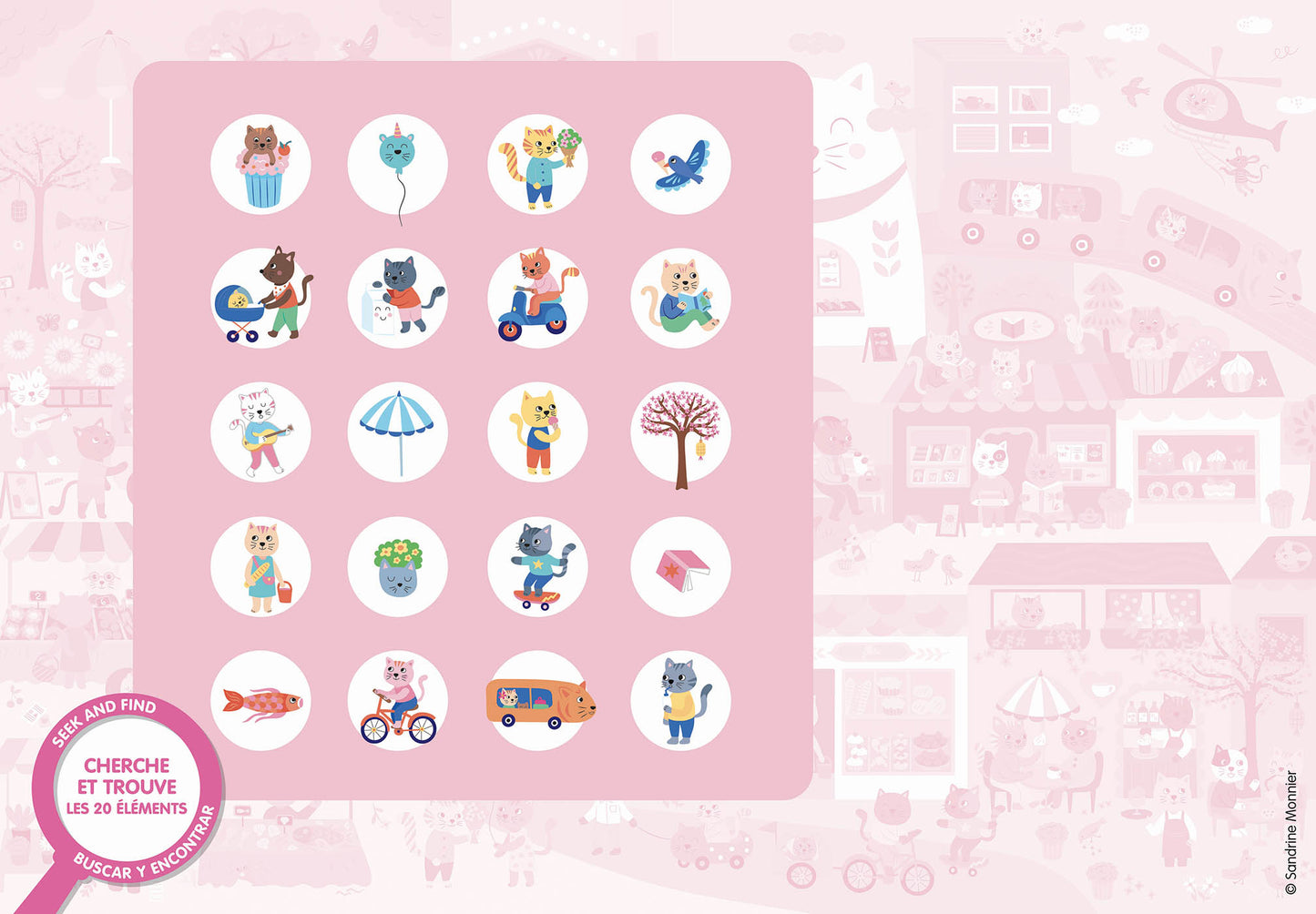 Puzzle Cherche et trouve Kawai