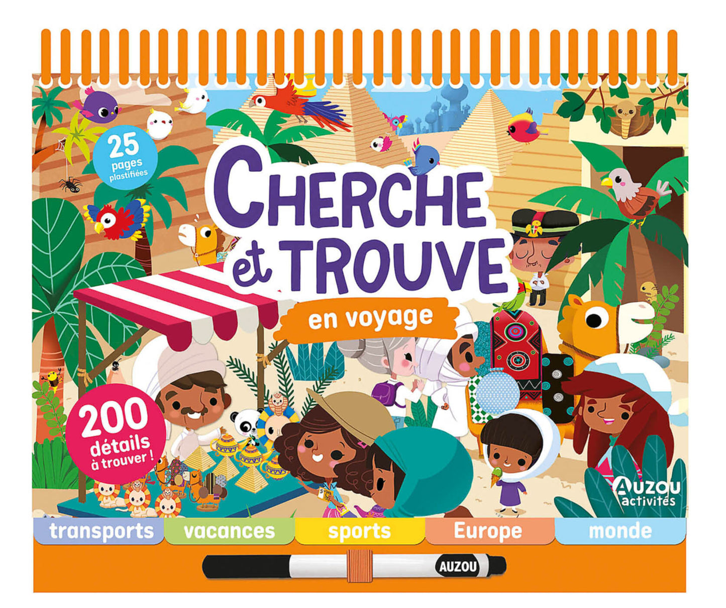 Bloc note Cherche et trouve en voyage
