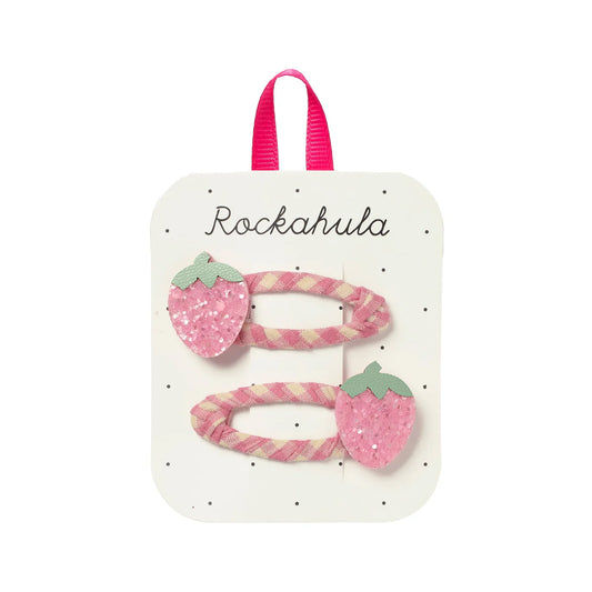 Barrettes fraise Fields