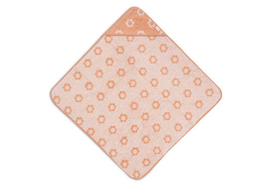 Cape de Bain Éponge 75x75cm - Jacquard Flowers